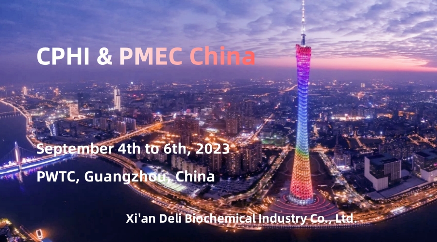 Xi'an Deli Biochemical Industry Co., Ltd. esitleb CPHI & PMEC Hiina näitusel hüdroksüpropüül-betadexi ja Betadex-sulfobutüüleetri naatriumi