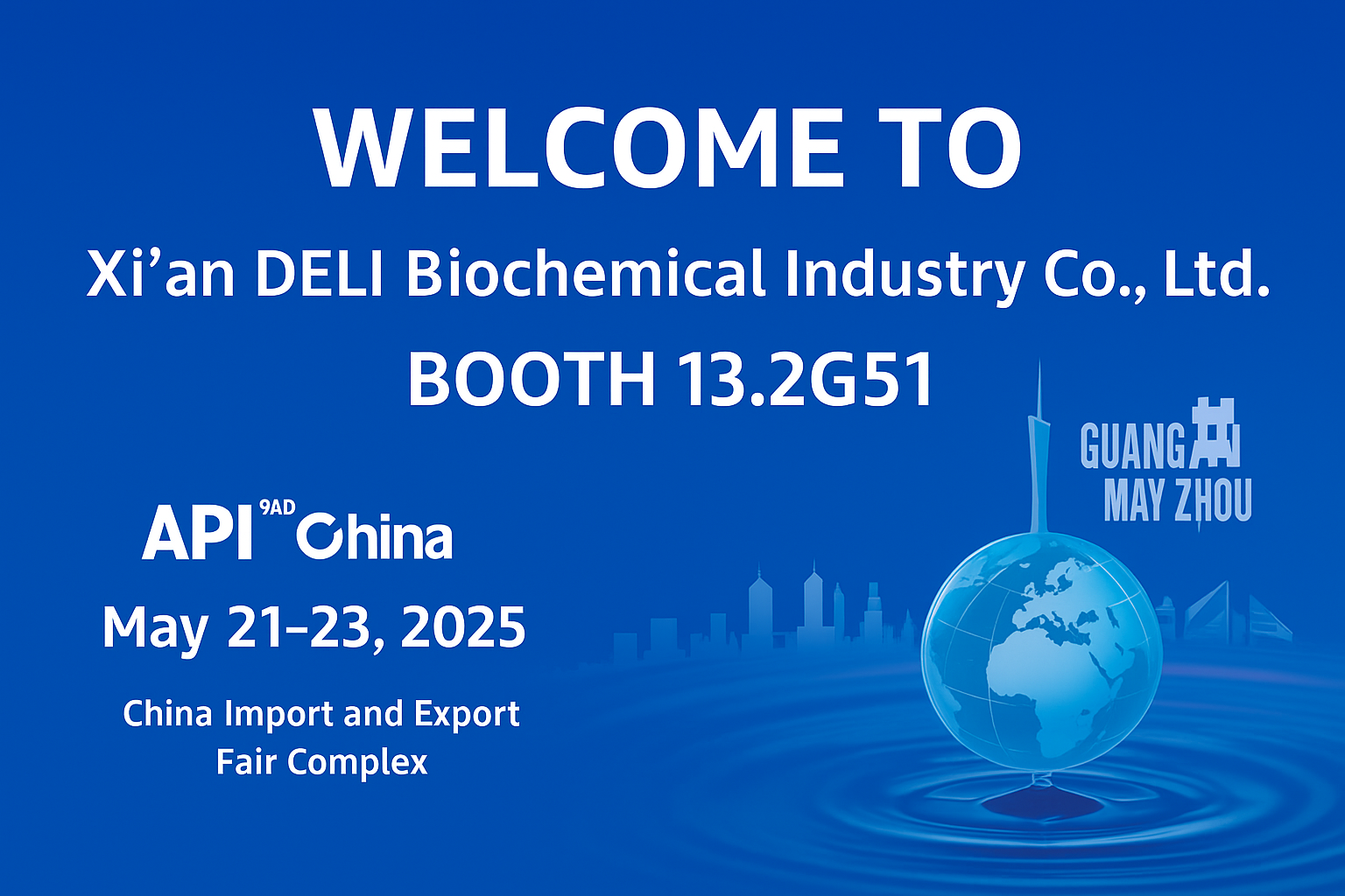 Xi'an deli biokeemiline eksponeerimine 92. API Hiinas Guangzhous